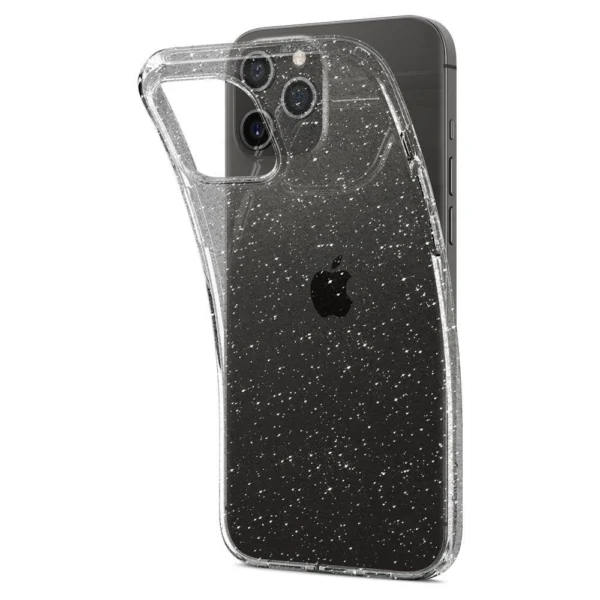 Spigen Liquid Crystal Case for iPhone 12 / iPhone 12 Pro - Clear Glittereng