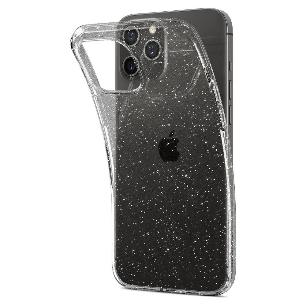 Spigen Liquid Crystal Case for iPhone 12 / iPhone 12 Pro - Clear Glittereng