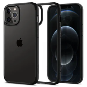 Spigen Ultra Hybrid Case for iPhone 12 / iPhone 12 Pro - Matte Blackeng