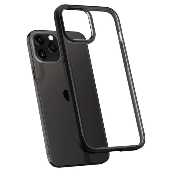Spigen Ultra Hybrid Case for iPhone 12 / iPhone 12 Pro - Matte Blackeng
