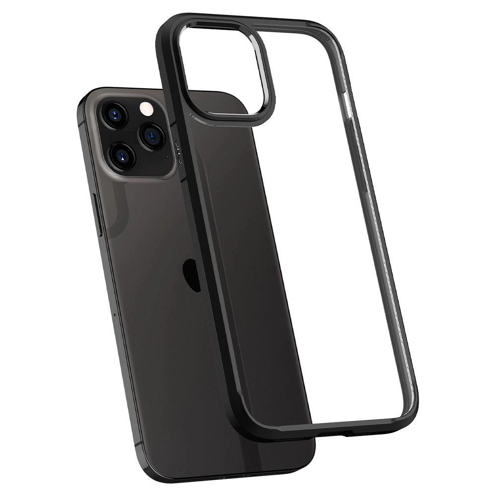 Spigen Ultra Hybrid Case for iPhone 12 / iPhone 12 Pro - Matte Blackeng