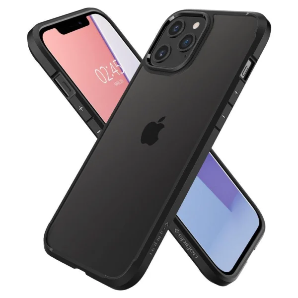 Spigen Ultra Hybrid Case for iPhone 12 / iPhone 12 Pro - Matte Blackeng