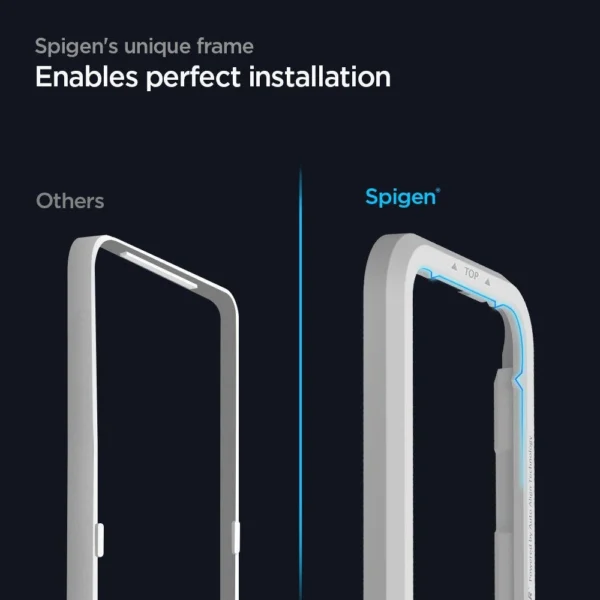 Spigen ALM Glass FC Tempered Glass for iPhone 12 / iPhone 12 Pro - Black 2 pcs.eng