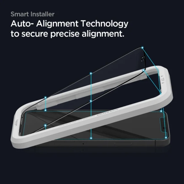 Spigen ALM Glass FC Tempered Glass for iPhone 12 / iPhone 12 Pro - Black 2 pcs.eng