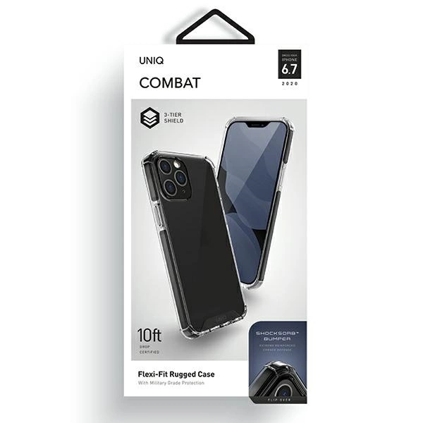 Uniq Combat case for iPhone 12 Pro Max - blackeng