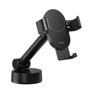 [AFTER RETURN] Baseus telescopic gravity car holder for windshield, dashboard black (SUYL-JY01)eng