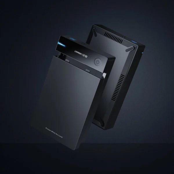 [ON RETURN] Ugreen HDD bay SATA 3.5 '' drive USB 3.0 black (50422)eng