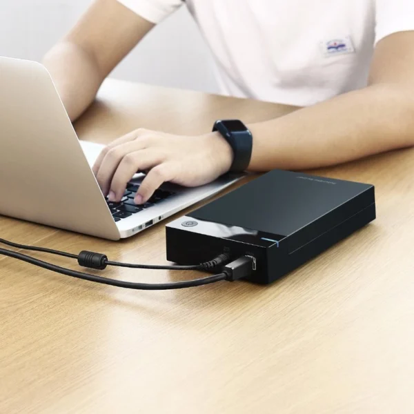 [ON RETURN] Ugreen HDD bay SATA 3.5 '' drive USB 3.0 black (50422)eng