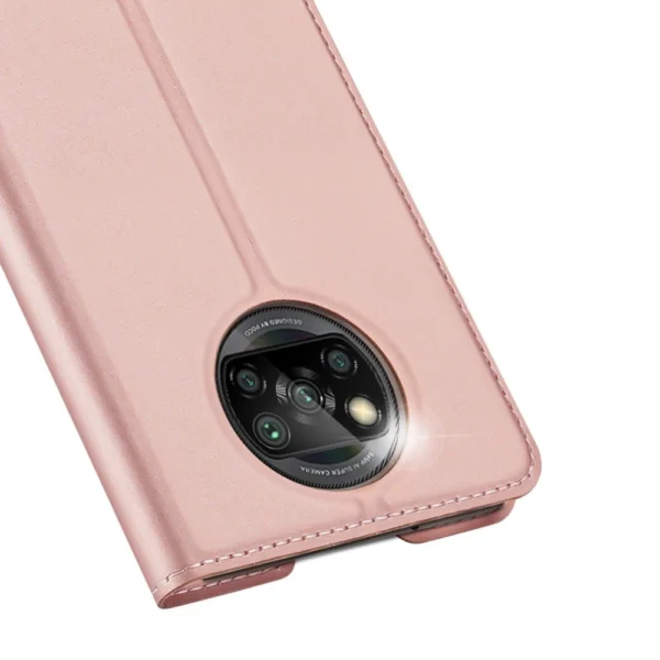 DUX DUCIS Skin Pro Bookcase type case for Xiaomi Poco X3 NFC / Poco X3 Pro pinkeng
