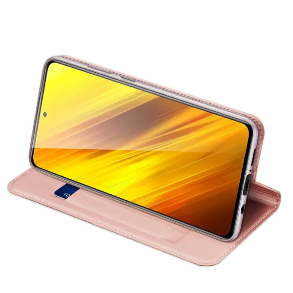 DUX DUCIS Skin Pro Bookcase type case for Xiaomi Poco X3 NFC / Poco X3 Pro pinkeng