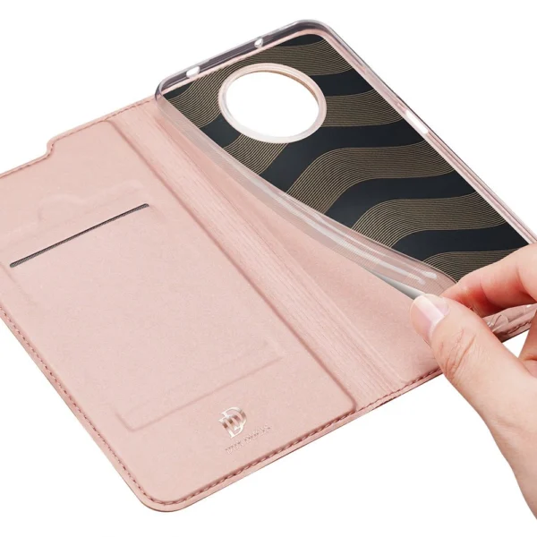 DUX DUCIS Skin Pro Bookcase type case for Xiaomi Poco X3 NFC / Poco X3 Pro pinkeng