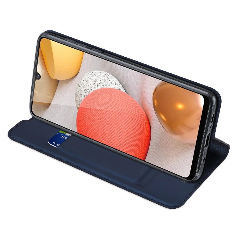 DUX DUCIS Skin Pro Bookcase type case for Samsung Galaxy A42 5G blueeng