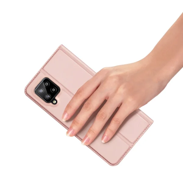 DUX DUCIS Skin Pro Bookcase type case for Samsung Galaxy A42 5G pinkeng