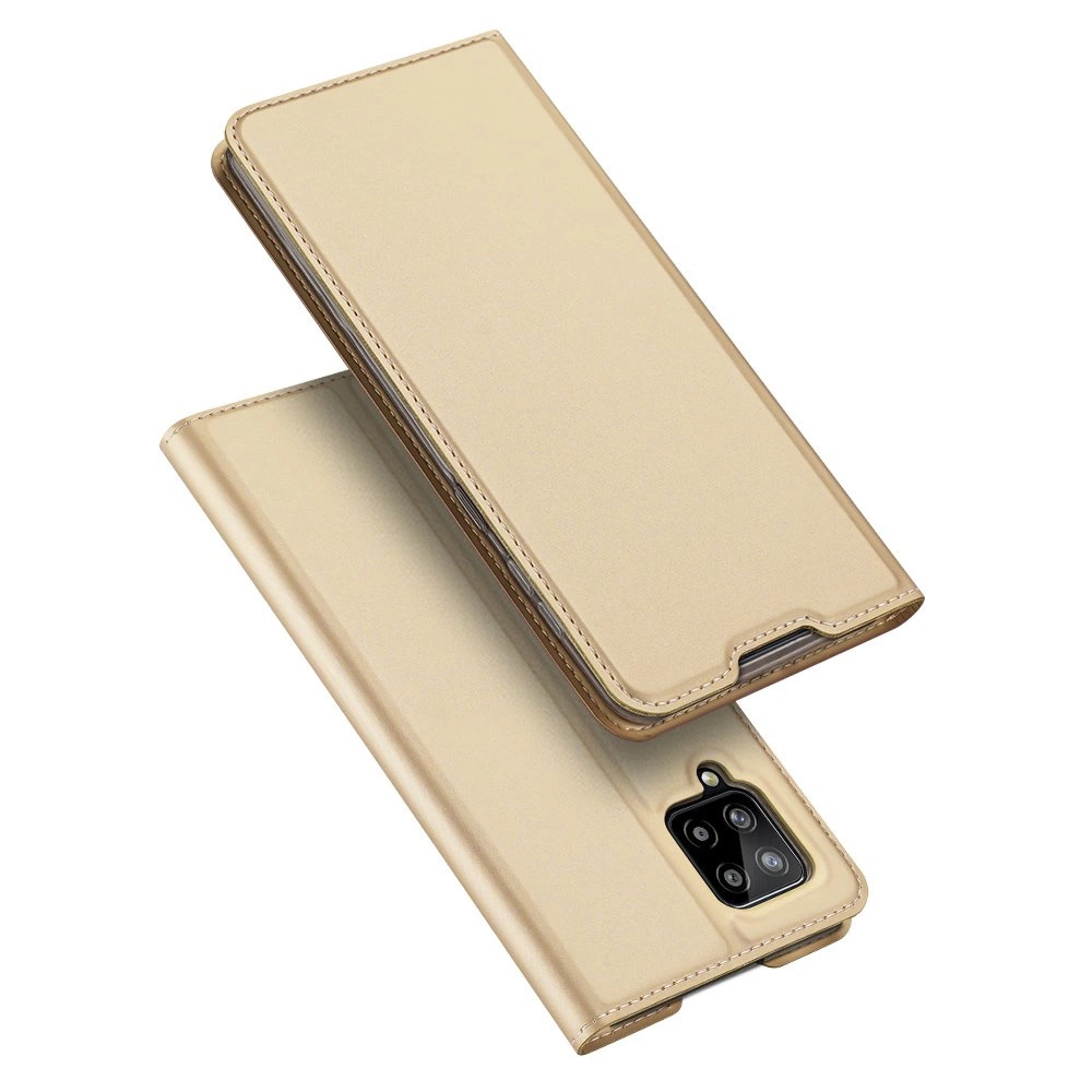 64901_1 DUX DUCIS Skin Pro Bookcase type case for Samsung Galaxy A42 5G goldeneng