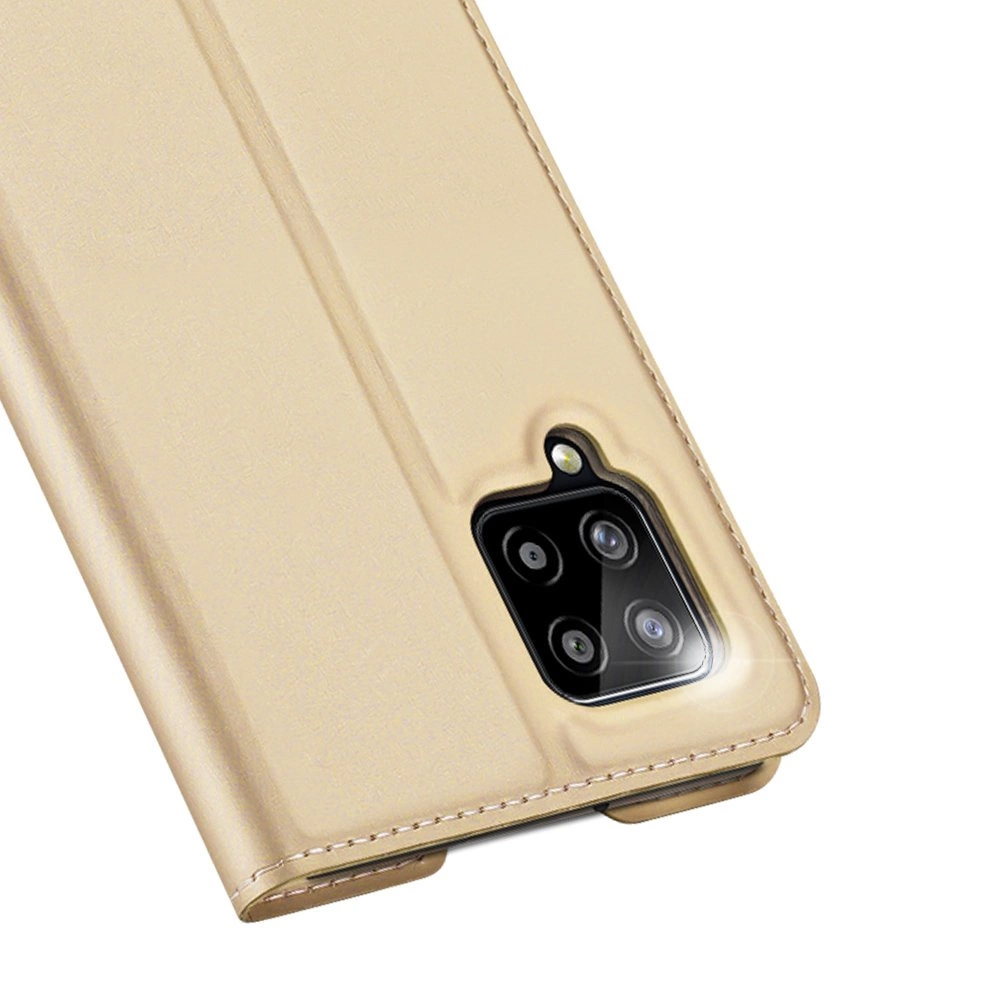 64901_3 DUX DUCIS Skin Pro Bookcase type case for Samsung Galaxy A42 5G goldeneng
