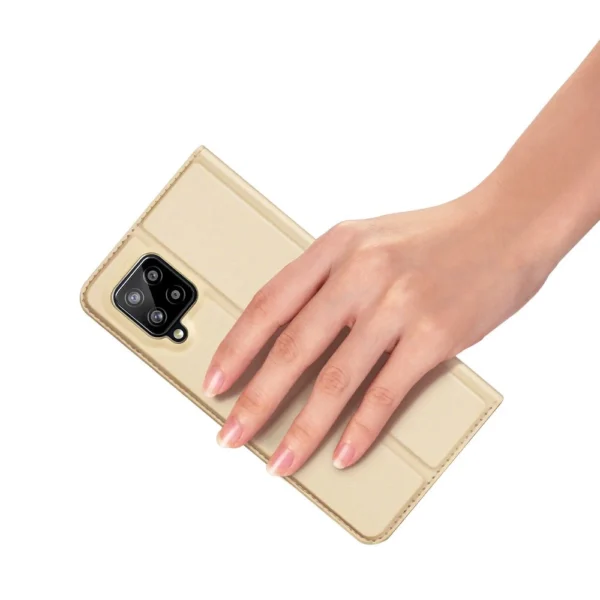 DUX DUCIS Skin Pro Bookcase type case for Samsung Galaxy A42 5G goldeneng