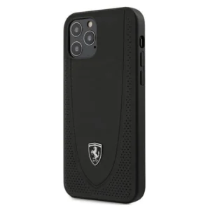 Ferrari FEOGOHCP12MBK iPhone 12/12 Pro 6.1" black/black hardcase Off Track Perforatedeng