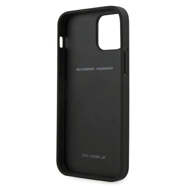 Ferrari FEOGOHCP12MBK iPhone 12/12 Pro 6.1" black/black hardcase Off Track Perforatedeng