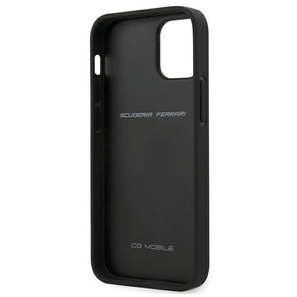 Ferrari FESPEHCP12SRE iPhone 12 mini 5.4" red/red hardcase On Track Perforatedeng