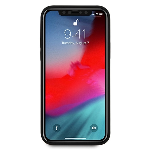 Guess GUHCP12LVSATMLRE iPhone 12 Pro Max 6.7" red/red hardcase Saffianoeng