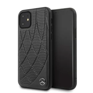 Mercedes MEHCP12SDIQBK iPhone 12 mini 5,4" czarny/black hardcase Bow Lineeng