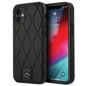 Mercedes MEHCP12SMULBK iPhone 12 mini 5,4" czarny/black hardcase Wave Lineeng