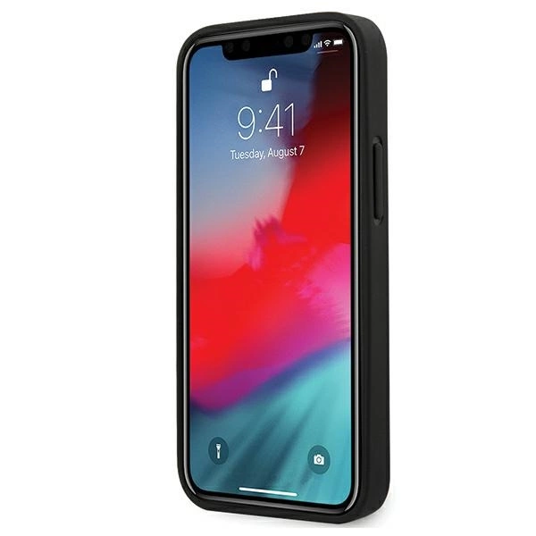 Mercedes MEHCP12SMULBK iPhone 12 mini 5,4" czarny/black hardcase Wave Lineeng
