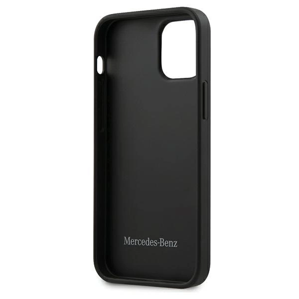 Mercedes MEHCP12SMULBK iPhone 12 mini 5,4" czarny/black hardcase Wave Lineeng