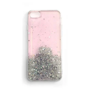 Wozinsky Star Glitter Shining Cover for Samsung Galaxy M31s pinkeng