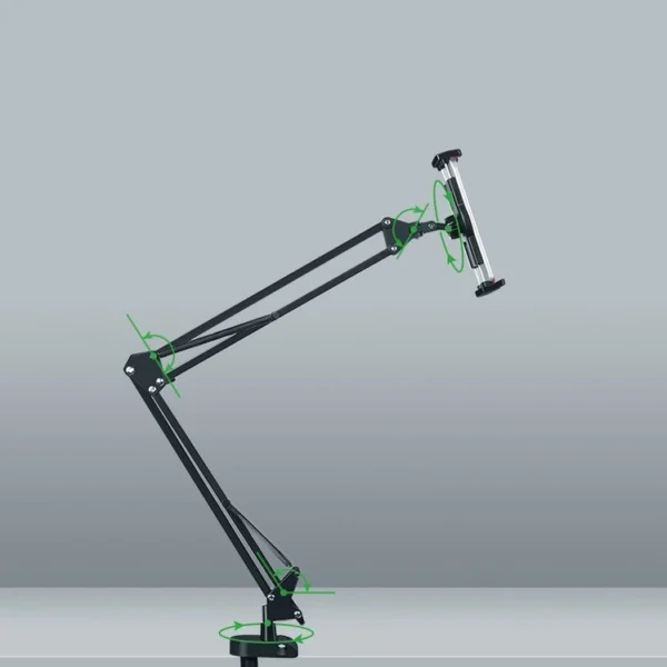 [ON RETURN] Ugreen holder tripod folding arm for the table desk for the phone, tablet black and gray (50394)eng