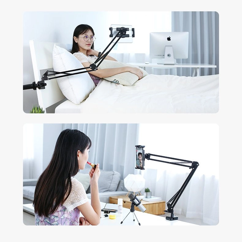 [ON RETURN] Ugreen holder tripod folding arm for the table desk for the phone, tablet black and gray (50394)eng