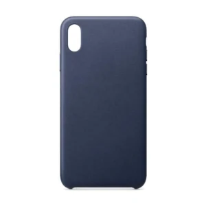 ECO Leather case cover for iPhone 12 Pro Max navy blueeng