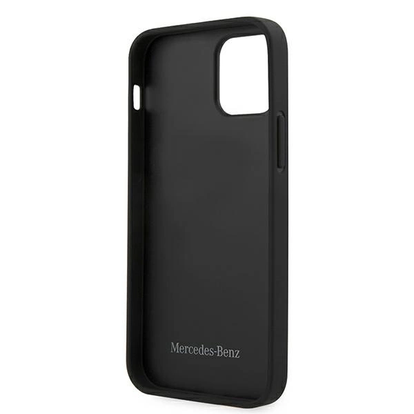 Mercedes MEHCP12SLSSBK iPhone 12 mini 5,4" czarny/black hardcase Strap Lineeng