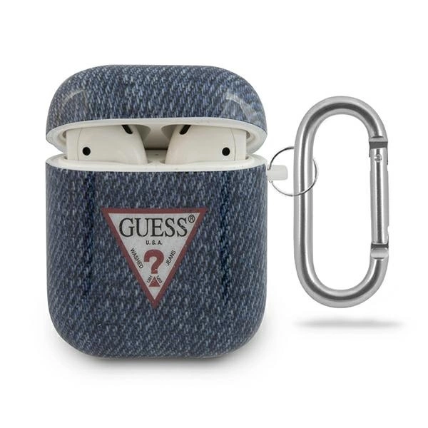 Guess GUACA2TPUJULDB AirPods cover navy/dark blue Jeans Collectioneng