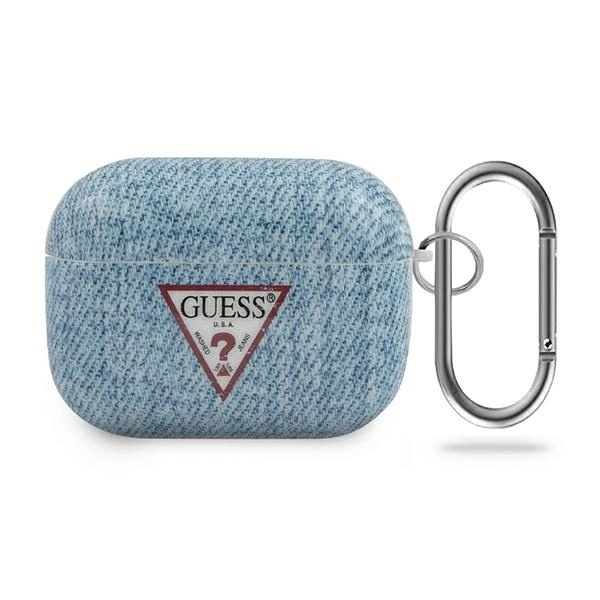 Guess GUACAPTPUJULLB AirPods Pro cover blue/light blue Jeans Collectioneng