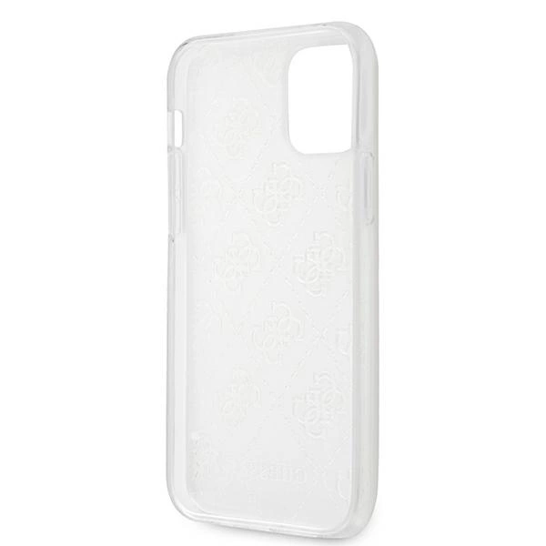 Guess GUHCP12L3D4GTR iPhone 12 Pro Max 6.7" transparent hardcase 4G 3D Pattern Collectioneng
