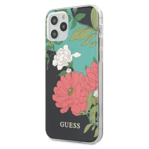 Guess GUHCP12LIMLFL01 iPhone 12 Pro Max 6.7" black/black N°1 Flower Collectioneng