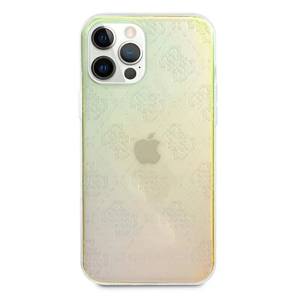 Guess GUHCP12M3D4GIRBL iPhone 12/12 Pro 6.1" iridescent/iridescent hardcase 4G 3D Pattern Collectioneng