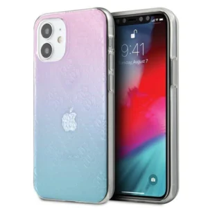 Guess GUHCP12S3D4GGBP iPhone 12 mini 5.4" blue-pink/blue&pink hardcase 4G 3D Pattern Collectioneng