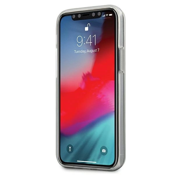 Guess GUHCP12S3D4GIRBL iPhone 12 mini 5.4" iridescent/opal hardcase 4G 3D Pattern Collectioneng