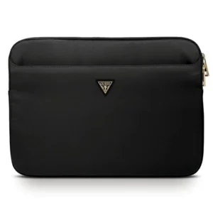 Guess Nylon Triangle Logo sleeve for a 13" laptop - blackeng
