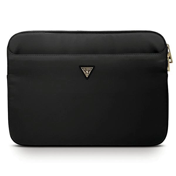 Guess Nylon Triangle Logo sleeve for a 13" laptop - blackeng