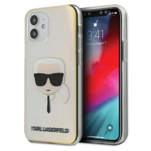 Karl Lagerfeld KLHCP12SPCKHML iPhone 12 mini 5,4" multicolor hardcase Iridescent Karl`s Headeng