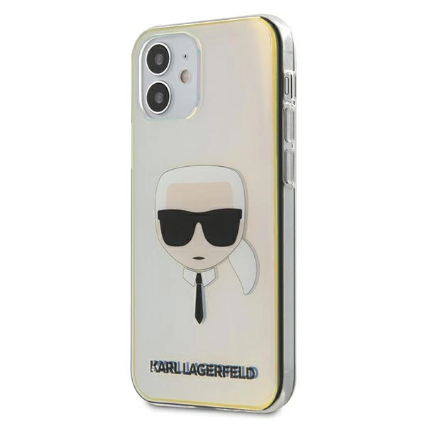 Karl Lagerfeld KLHCP12SPCKHML iPhone 12 mini 5,4" multicolor hardcase Iridescent Karl`s Headeng