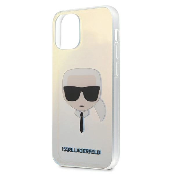 Karl Lagerfeld KLHCP12SPCKHML iPhone 12 mini 5,4" multicolor hardcase Iridescent Karl`s Headeng