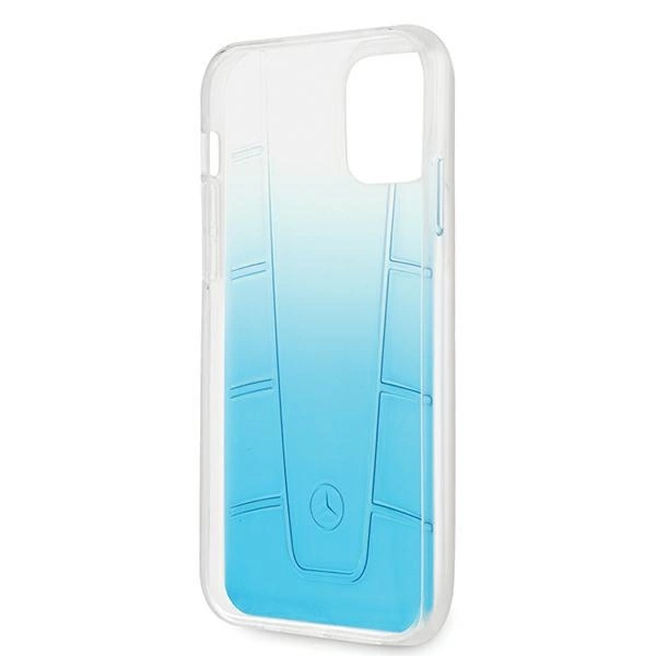 Mercedes MEHCP12LCLGBL iPhone 12 Pro Max 6,7" niebieski/blue hardcase Transparent Lineeng