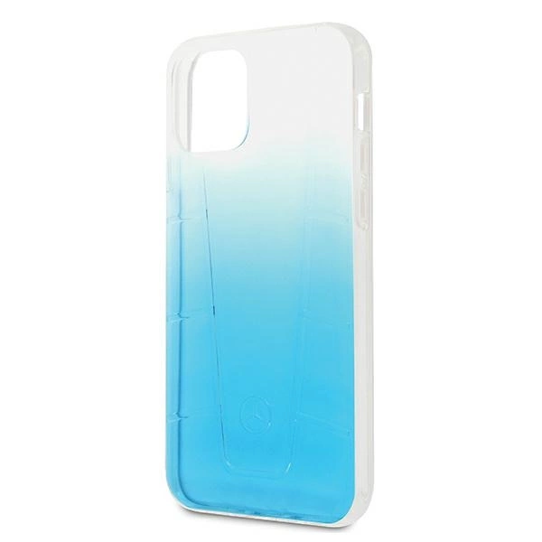 Mercedes MEHCP12MCLGBL iPhone 12/12 Pro 6,1" niebieski/blue hardcase Transparent Lineeng