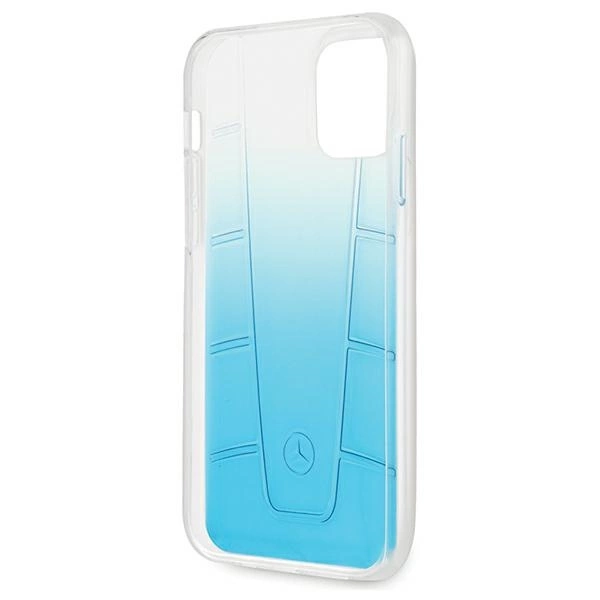 Mercedes MEHCP12MCLGBL iPhone 12/12 Pro 6,1" niebieski/blue hardcase Transparent Lineeng