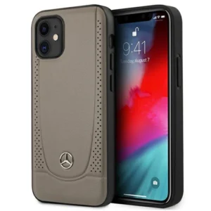 Mercedes MEHCP12SARMBR iPhone 12 mini 5,4" brązowy/brown hardcase Urban Lineeng