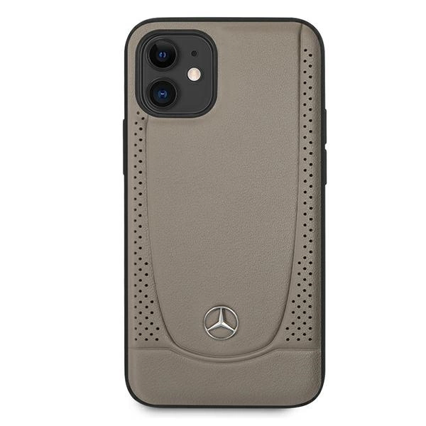 Mercedes MEHCP12SARMBR iPhone 12 mini 5,4" brązowy/brown hardcase Urban Lineeng